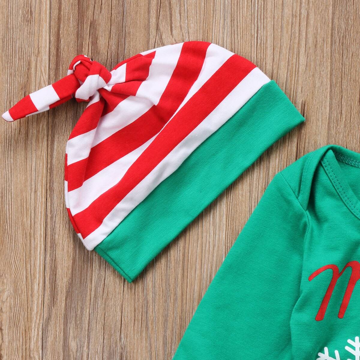 Newborn Baby Boy Girl Christmas Romper