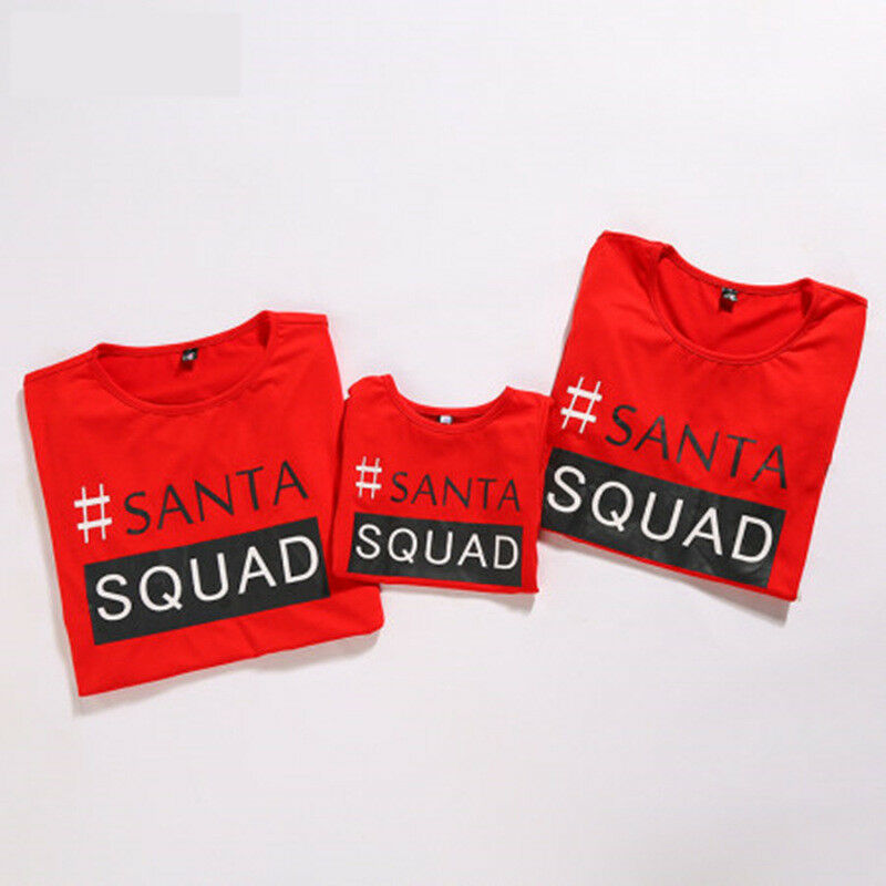 Family Christmas Pajamas For XMAS Santa SQUAD