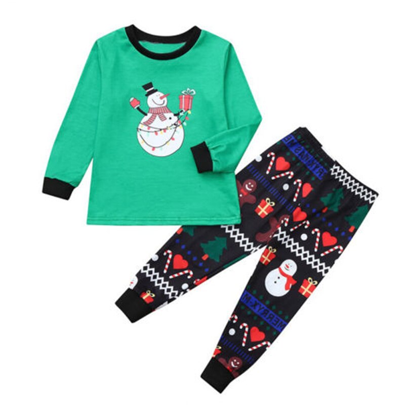 Family Christmas Pajamas Set New Year Mother