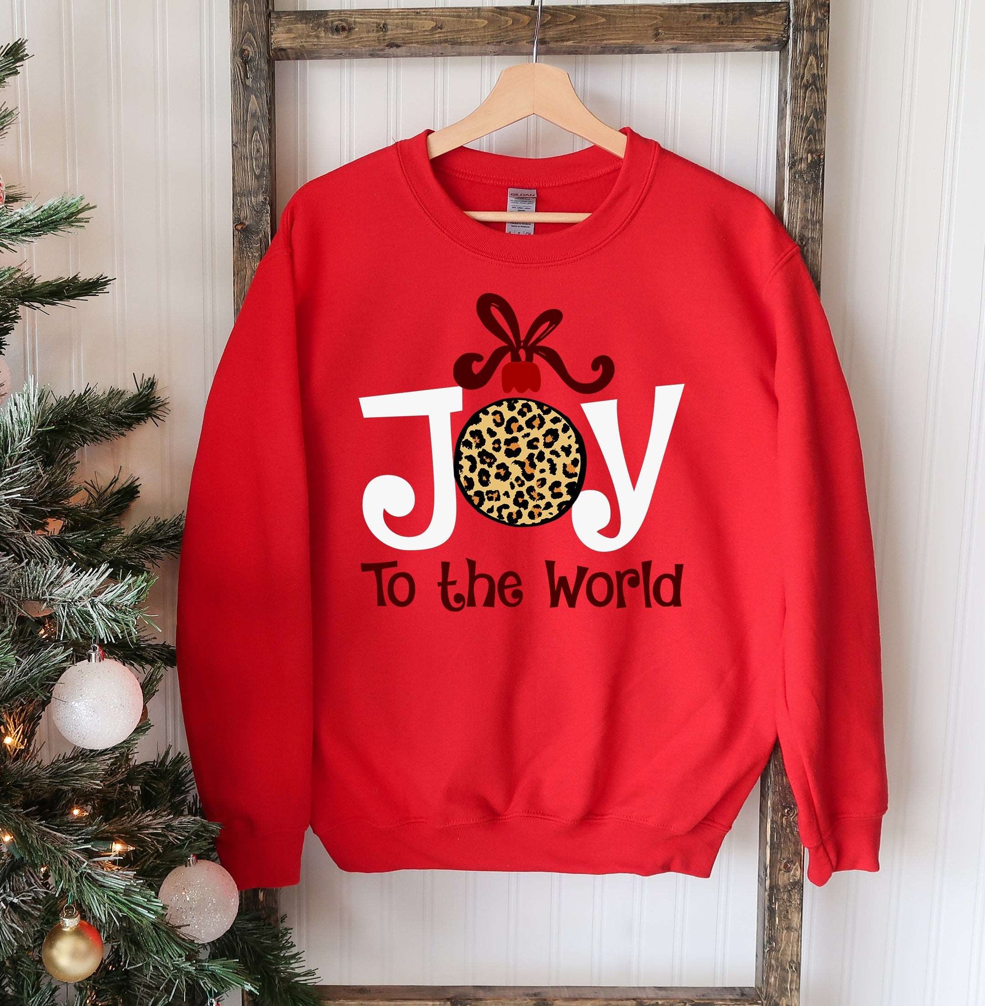 Joy To The World Christmas Sweatshirt